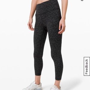 Lululemon Wunder Under HR Tight 25” FLuo